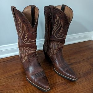 Ariat Heritage X Toe Cowboy Boots